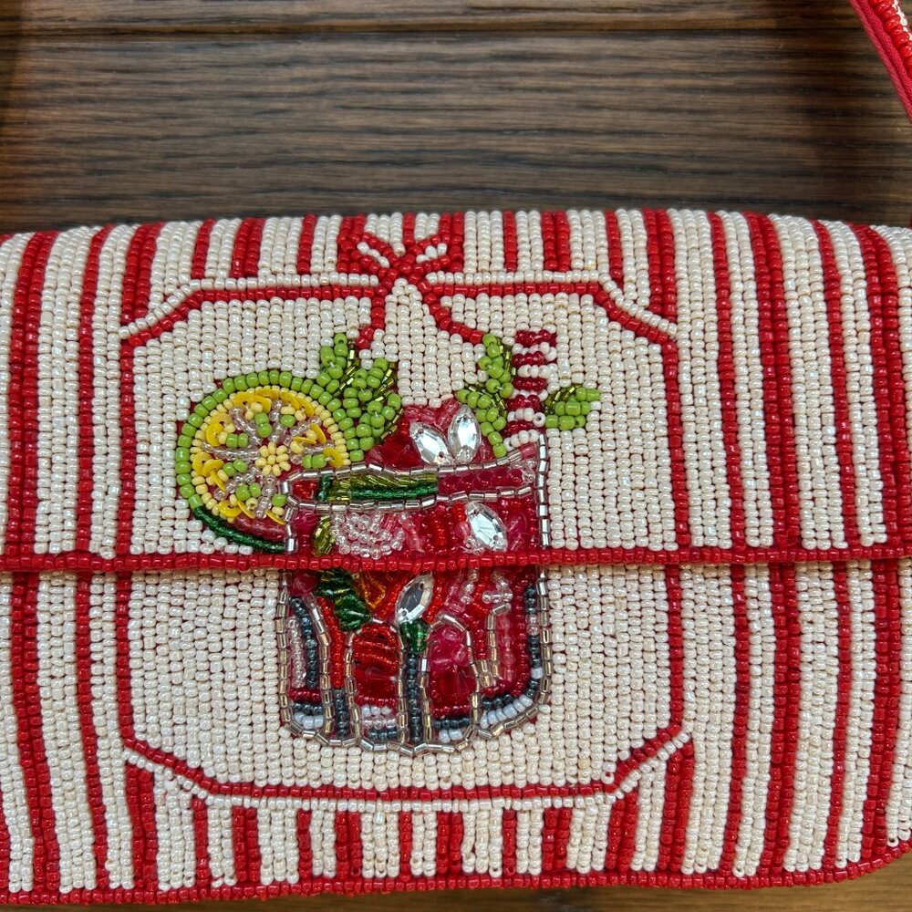 Fiona Beaded Bag - Food and Drink Edition - BRAND NEW - Picture 5 of 8